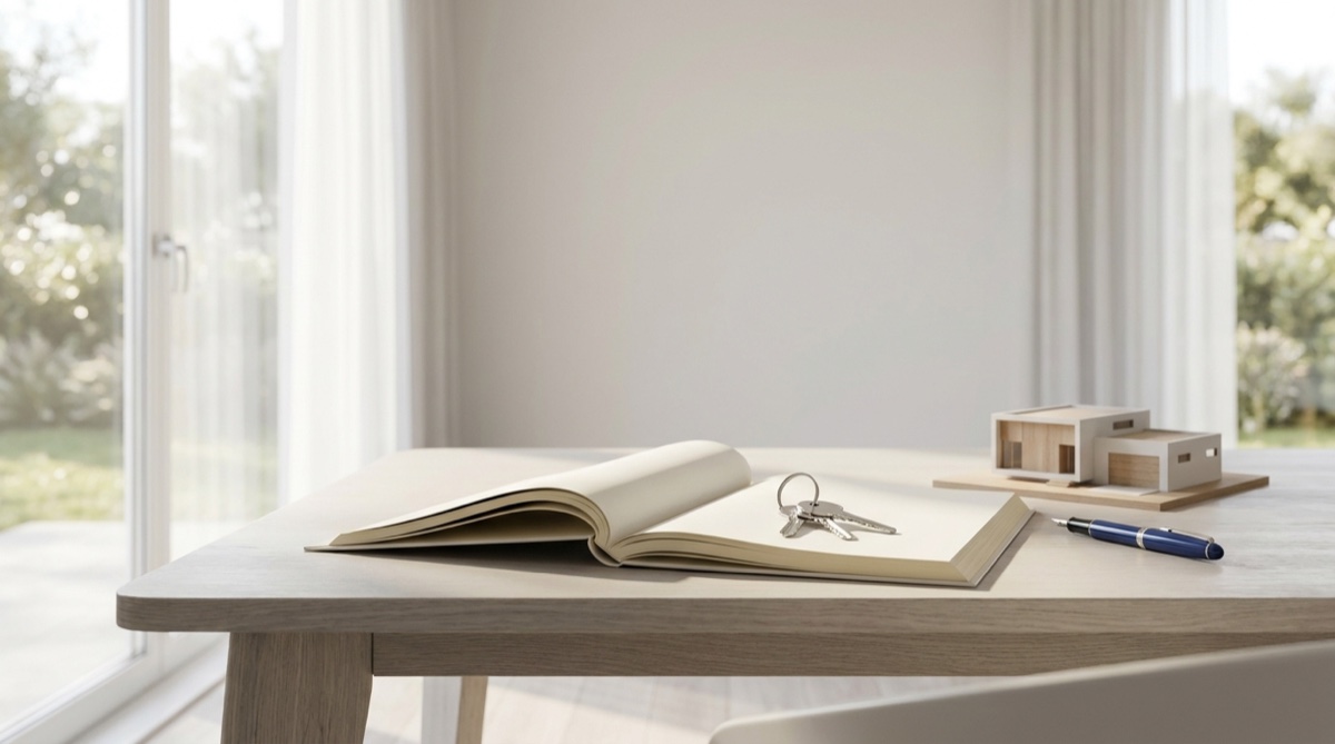 Conveyancer reviewing a contract of sale